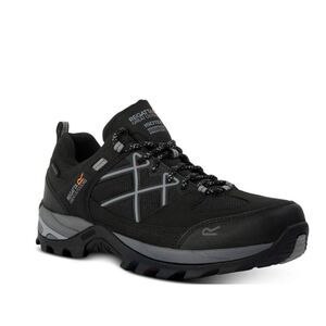 Regatta Mens Samaris III Low Walking Shoes / Black/Granite